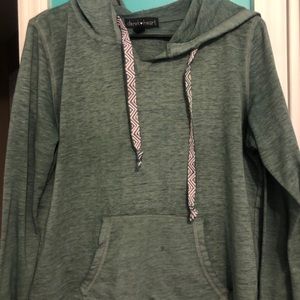 Green sweatshirt